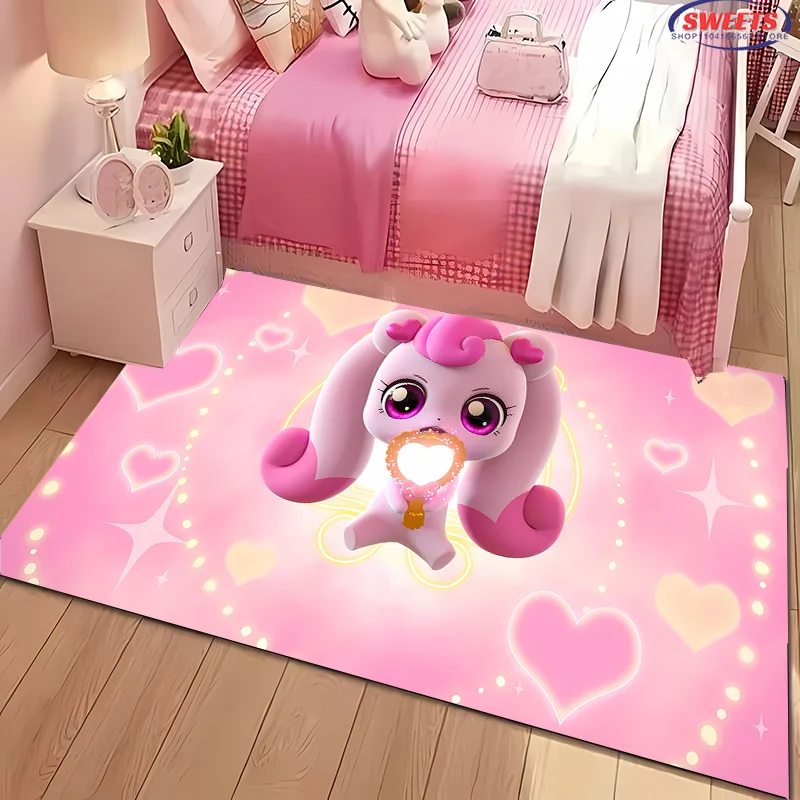 Nice Pink Gift Catch!  Teeniep1ng Large Area Carpet for Home Living Room Children's Bedroom Sofa Doormat Floor Rug Anti-slip Mat