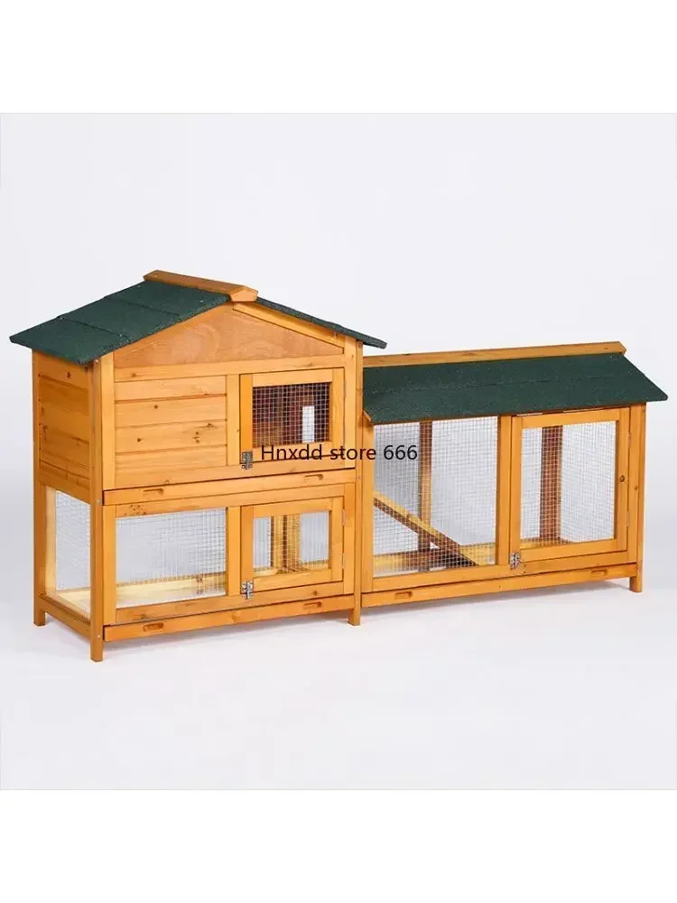 Pigeon cage automatic manure cleaning household luxury double layer bird cage