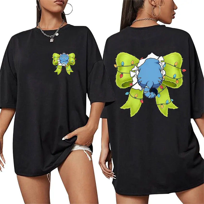 

Kpop Demon Hunters Christmas 2025 Print T-Shirt Men Women Summer O-Neck Cotton T Shirt Fashion High Quality Short Sleeve T-Shirt