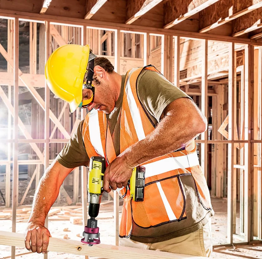 6個入りカウンターシンクドリルビットセット、深さ調整機能付きhss-m2、調整可能な深さストップ付き木工用カウンターシンクドリルビットセット