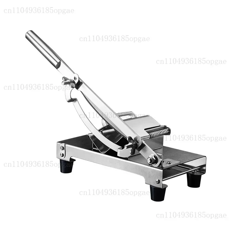 

Newly upgraded mutton roll meat slicing 304 stainless steel kitchen household slicer, manual fat beef roll meat slicer