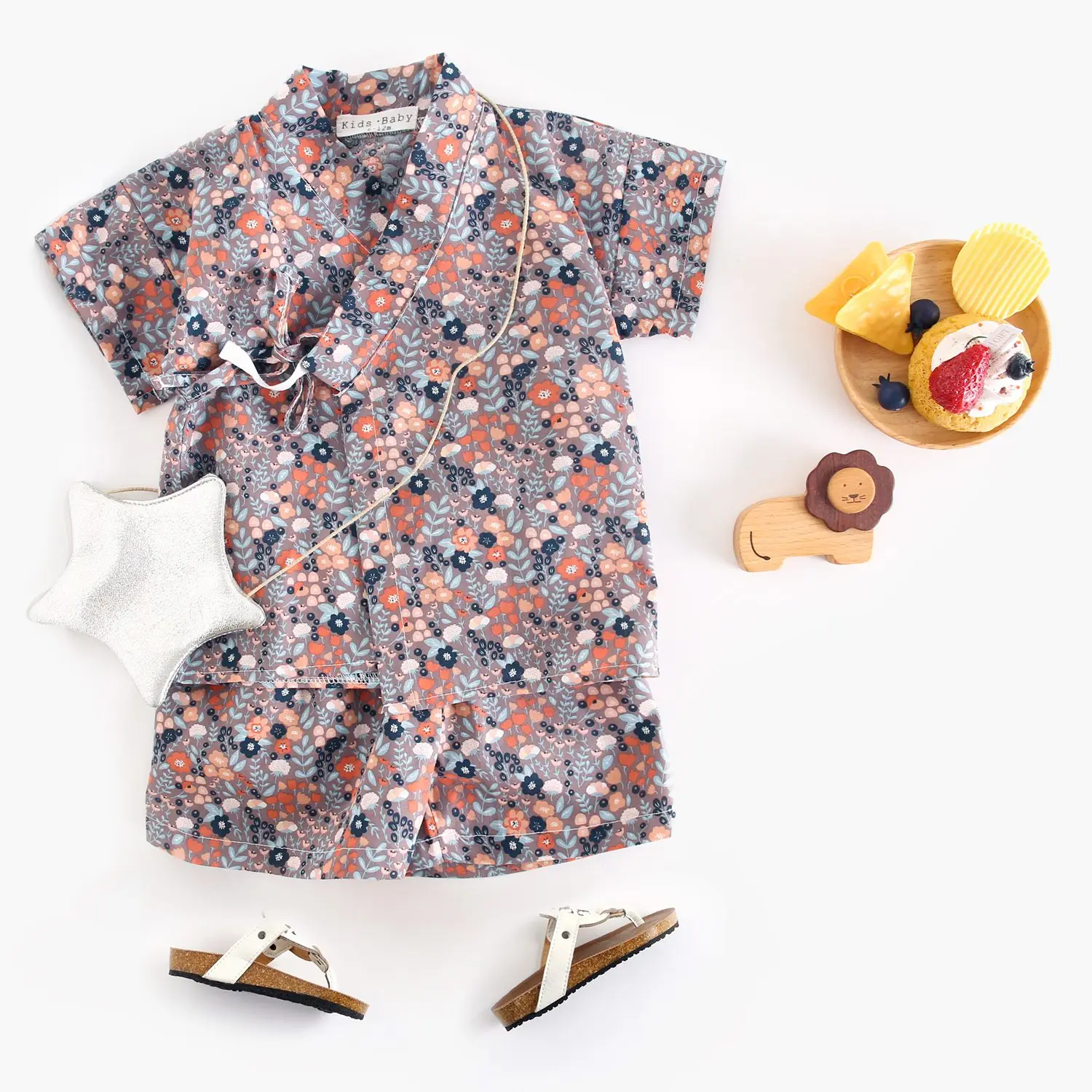 Charming Baby Floral Outfit Set