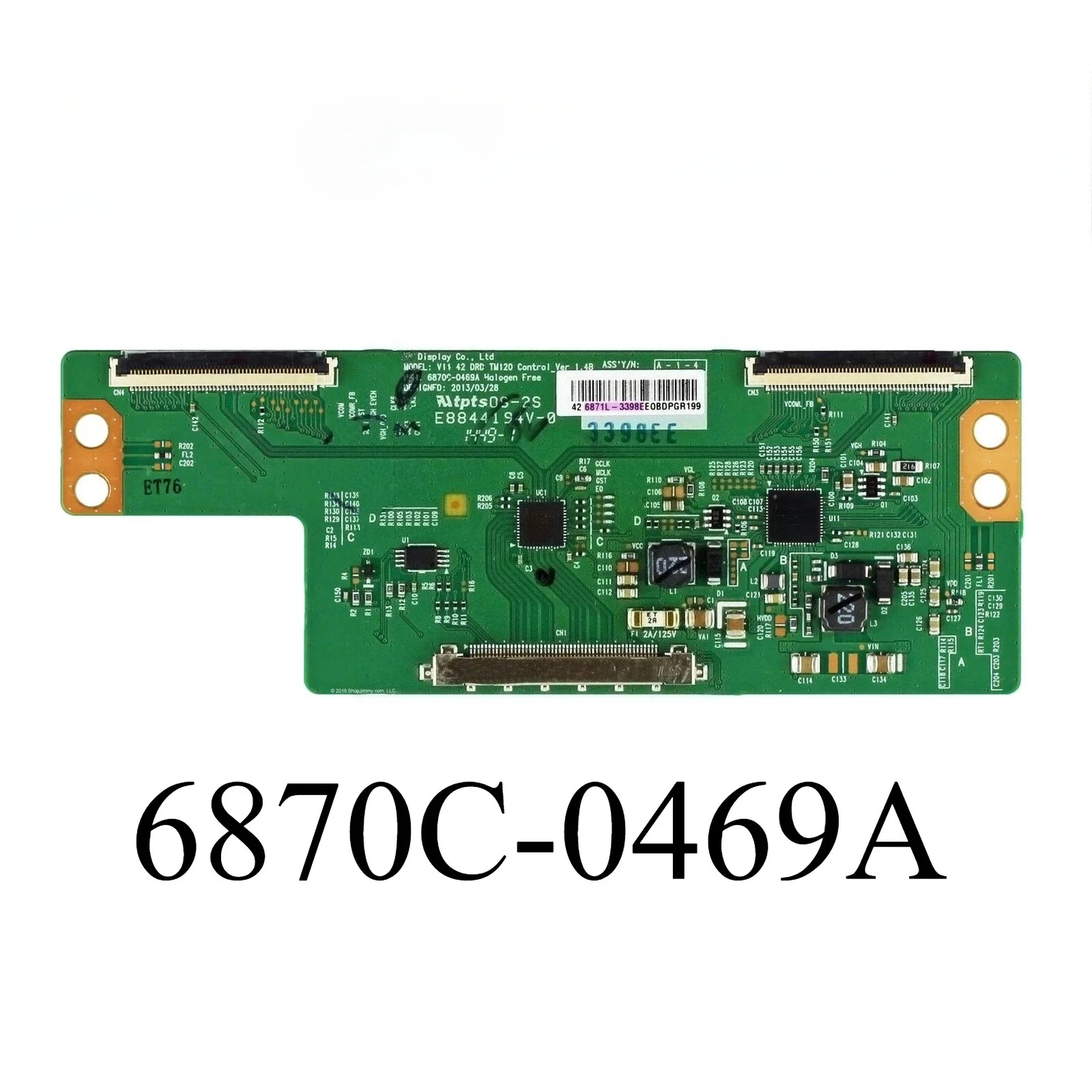 

T-Con Board 6870C-0469A V14 42 DRD TM120 Control_Ver 1.4B RLDED4215A SLED4215 Logic Board is for 42PFH5209/88 LC420DUJ-SGK1