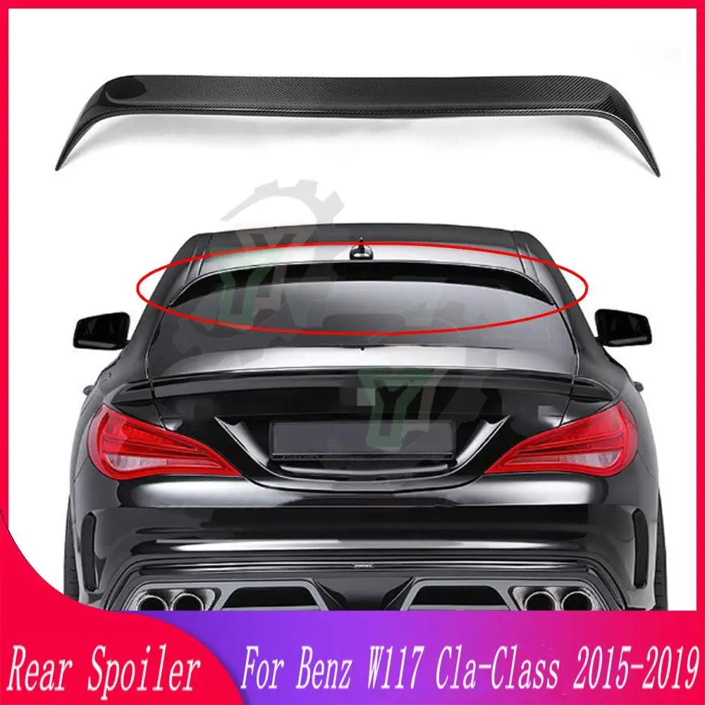 

High Quality Car Rear Window Roof Wing Spoiler Wing Refit Trim For Mercedes-Benz W117 CLA-class 2015 2016 2017 2018 2019