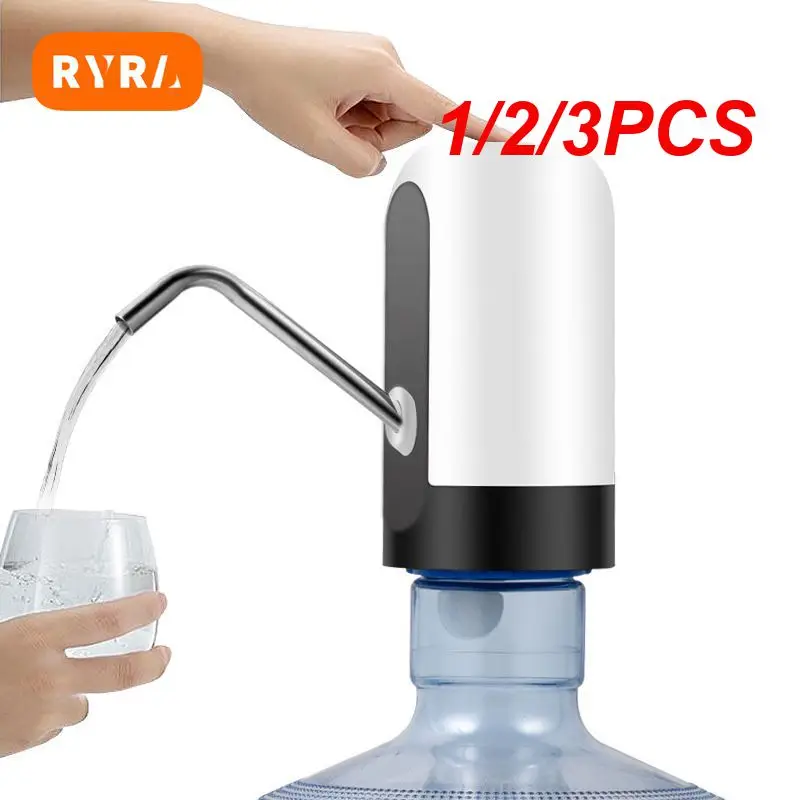 1/2/3PCS Water Dispenser Pump Water Dispenser One Key Automatic Switch Drinking Fountain Bottle Dispensers Mini Cooler Drinkware