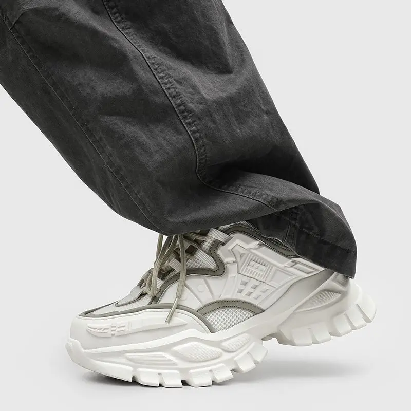 New Cool Walking Shoes Men Comfortable Sports and Leisure Shoe Unisex Outdoor Running Shoes Thick Soled Running Shoes For Man