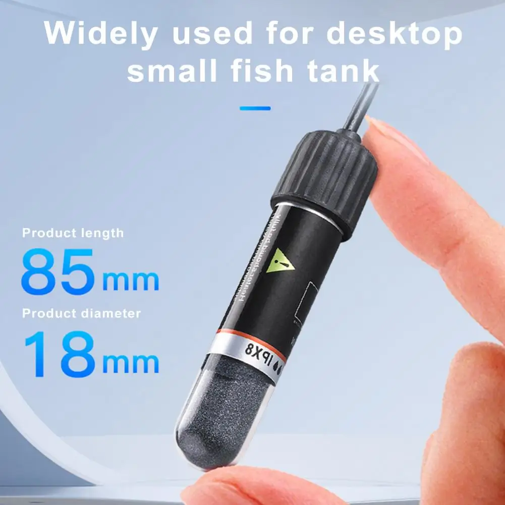 Black Gold Sand Heater Easy to Use Fish Tank Heater Efficient Mini Usb Aquarium Heater Durable Heating for Small for Tropical