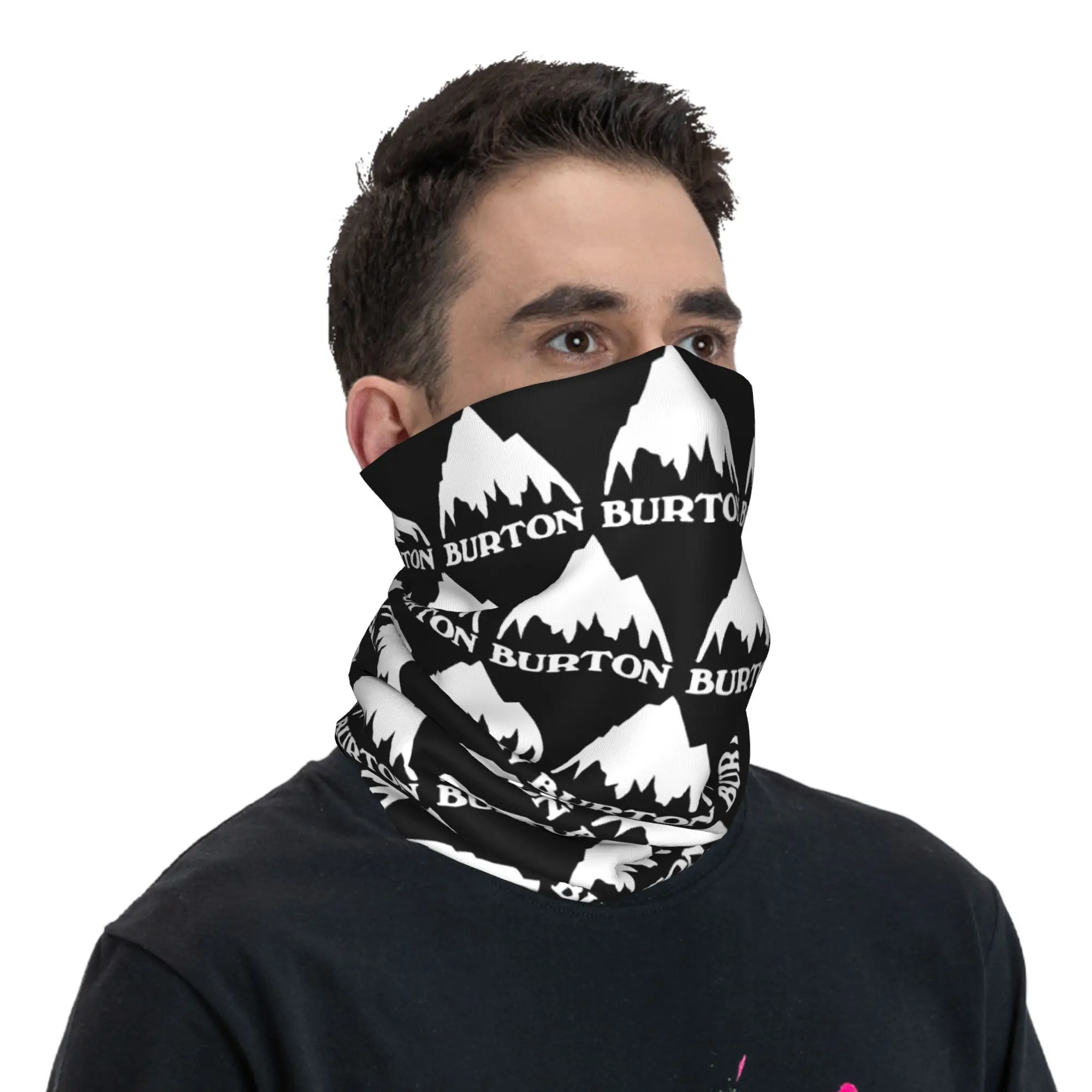 사용자 정의 B-Burtons Neck Gaiter 남성 여성 방풍 겨울 스노우 보드 스키 두건 스카프 하이킹