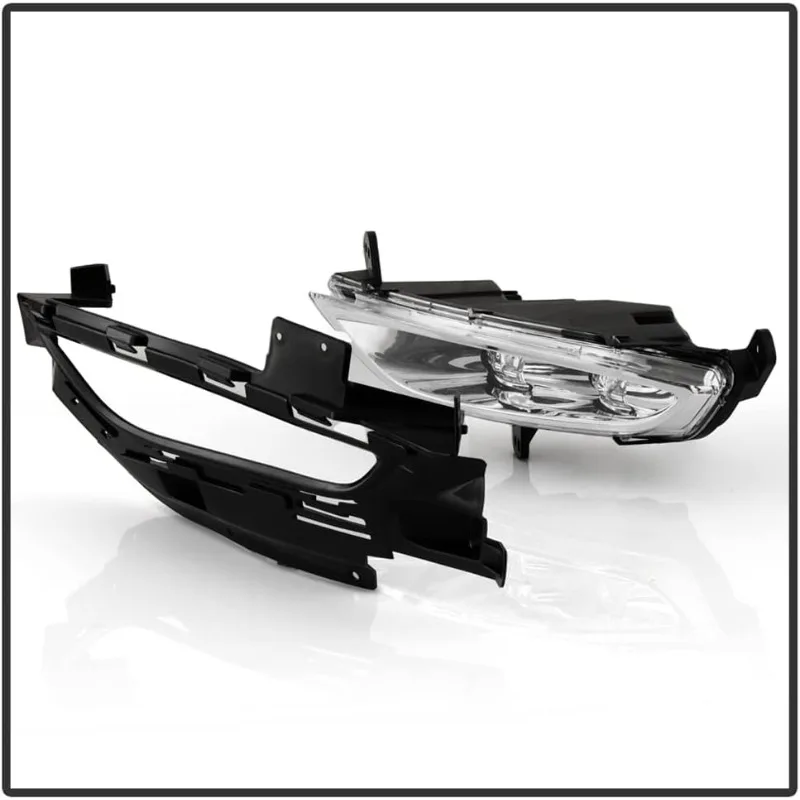 ACANII - ل 2015 2016 2017 200 OE نمط LED الوفير أضواء الضباب مصابيح القيادة ث/مجموعة التبديل زوج مجموعة اليسار + اليمين