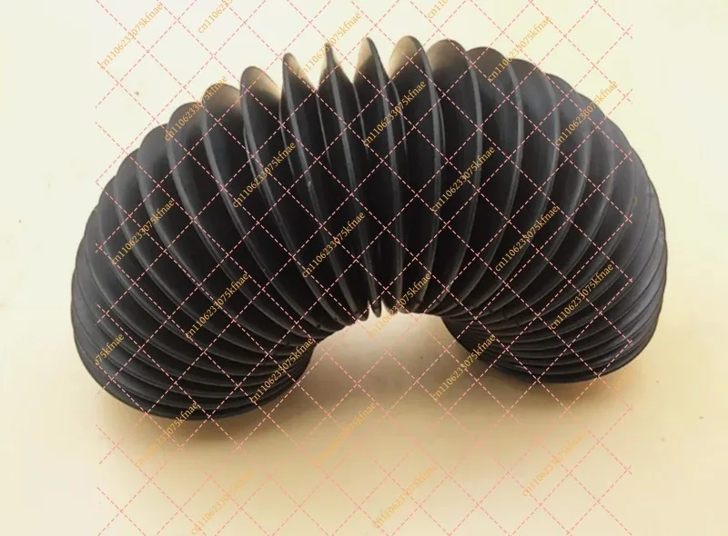 Flexible Rubber Corrugated Sleeve Moulded Bellows Dust Cover Tube Telescopic Protective Machinery Equipment Spare Part
