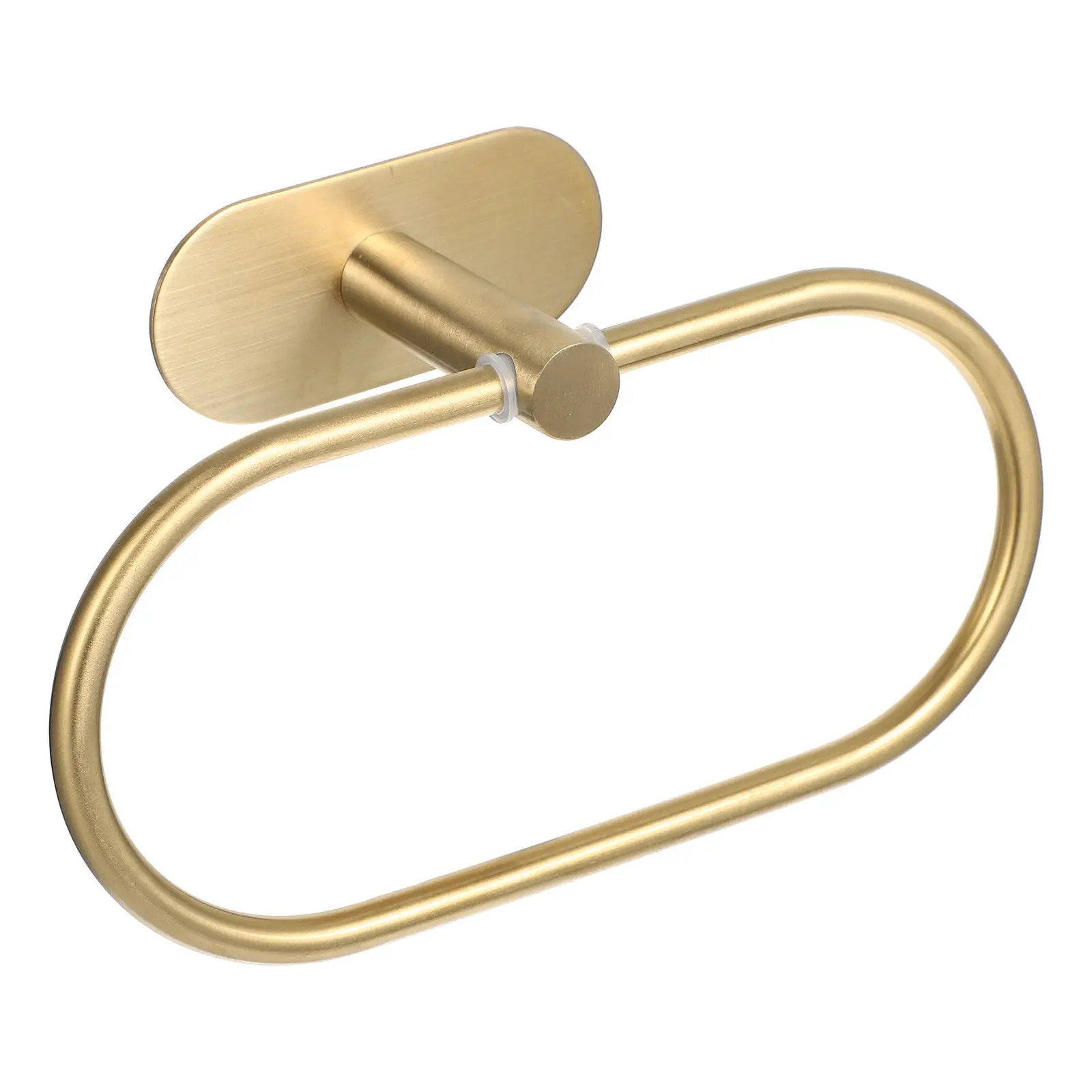 

Wall-Mounted Stainless Steel Towel Ring Heavy-Duty Non-Slip Towel Holder for Bathroom Kitchen Household Storage Solution Modern