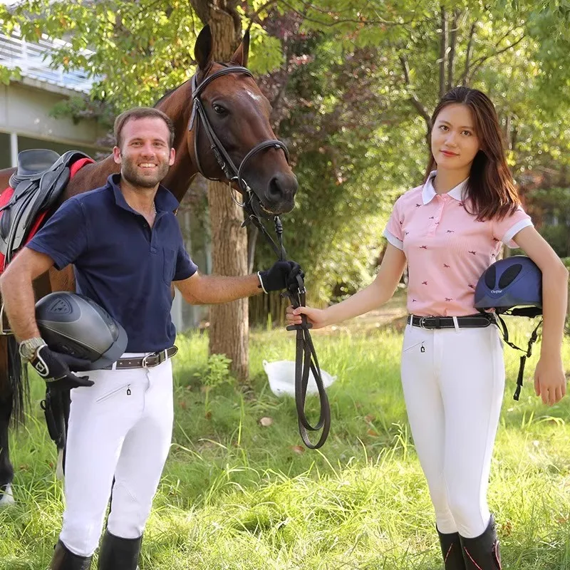 

Equestrian pants breathable all season leather wear-resistant riding pants for women and men