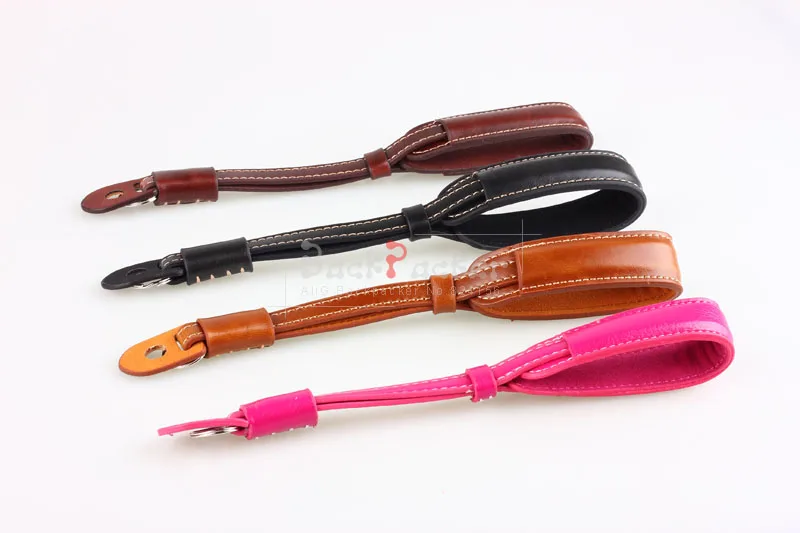 

50PCS PU Camera Wrist Hand Strap Grip For Fujifilm Canon g11 g12 leica M9 M6 olympus ep1 e-pl1/2 p3 x100