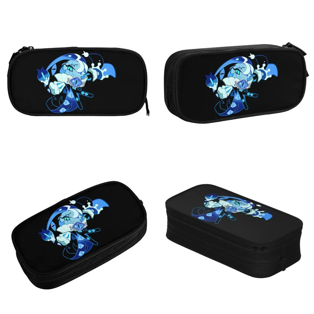 Shadow Milk Cookie Pencil Cases Cookie Run Kingdom Pen Bag Girl Boy Big Capacity Students School Cosmetic Pencilcases