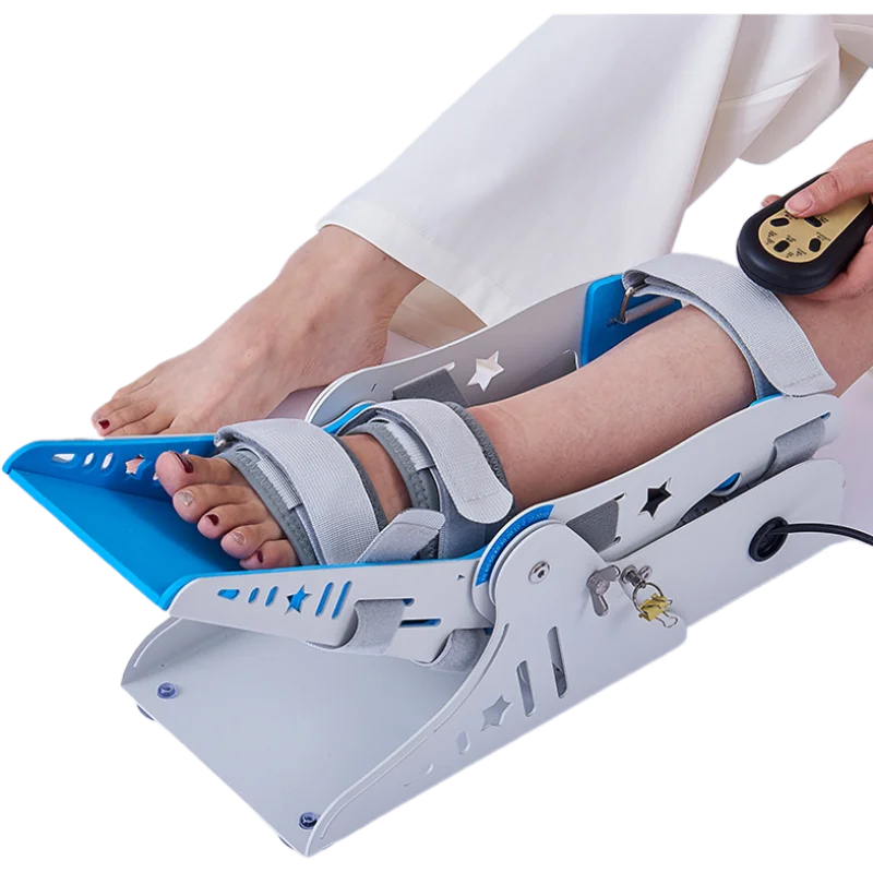 Automatic Foot Ankle Exerciser Electric Trainer Homecare Rehab Equipment Elderly Disabled Rehabilitation Therapy Device