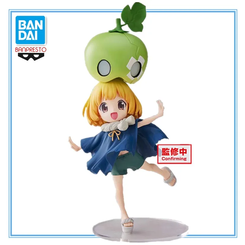 Original Genuine Banpresto DR.STONE 12cm Watermelon Action Figure Figurine Collection Model Doll Toy Gift For Girl