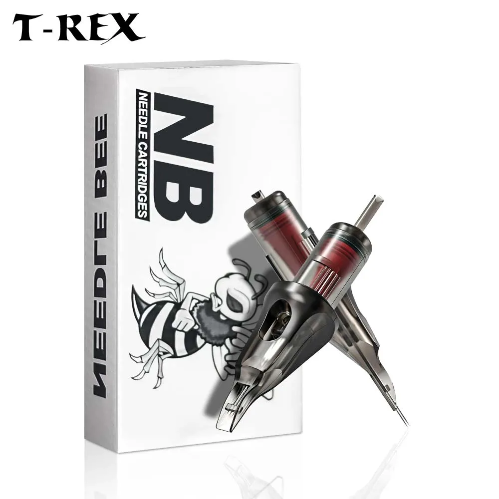 

T-Rex NB Needle 20pcs 0.35MM Disposable Permanent Makeup Tattoo Cartridge Needle Tattoo Pen Machine Supplies M1 RS RL RM