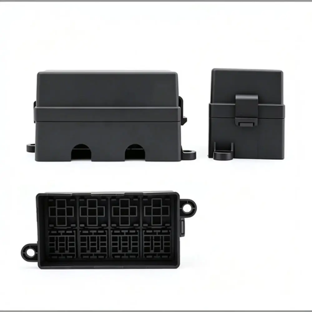 Automotive 12V Relay Fuse Block Holder Universal Circuit Protection System Prewired Socket For Car Trailer Truck Accessory
