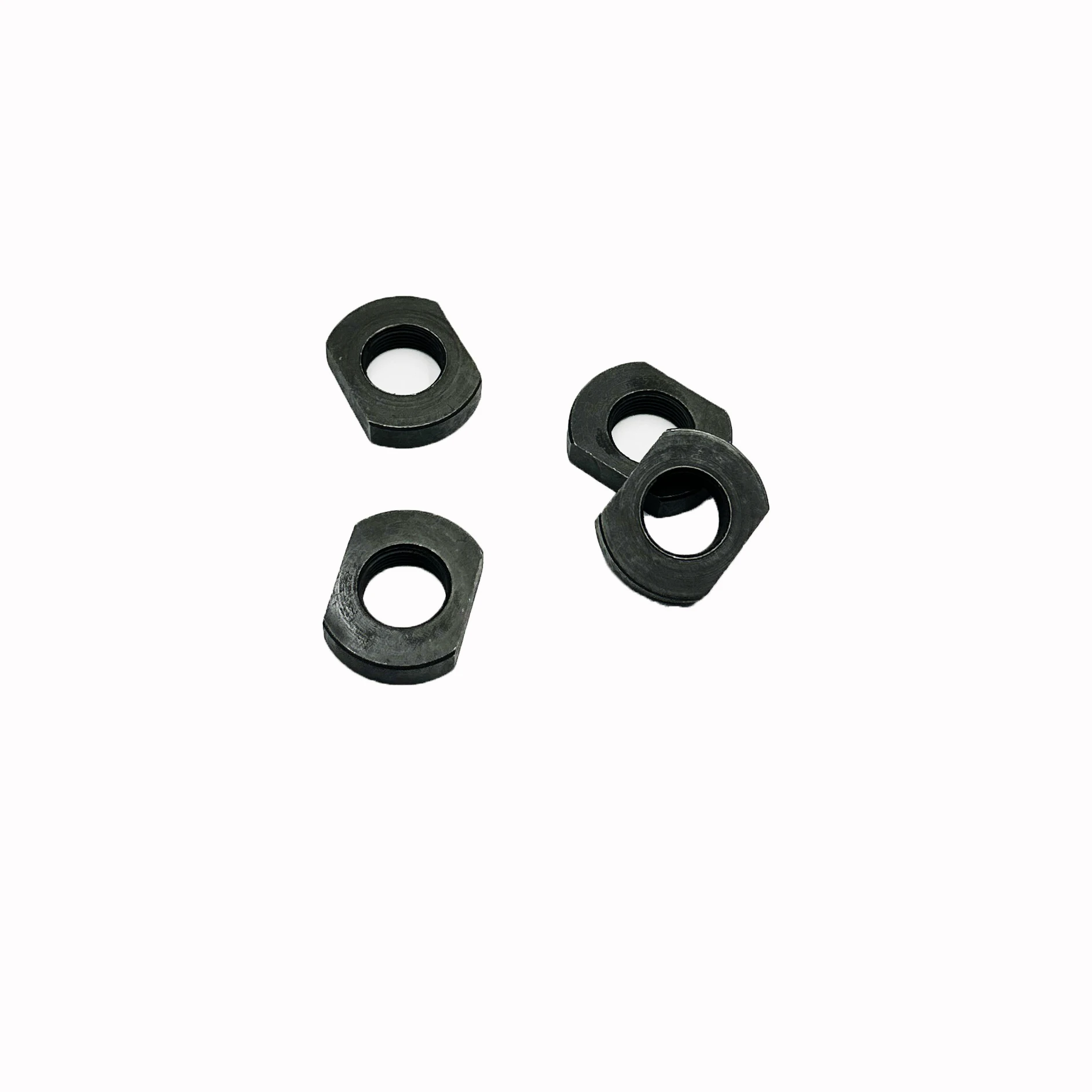 

2pcs/pack steel jam nut 5/8*24 thread 1/2*28