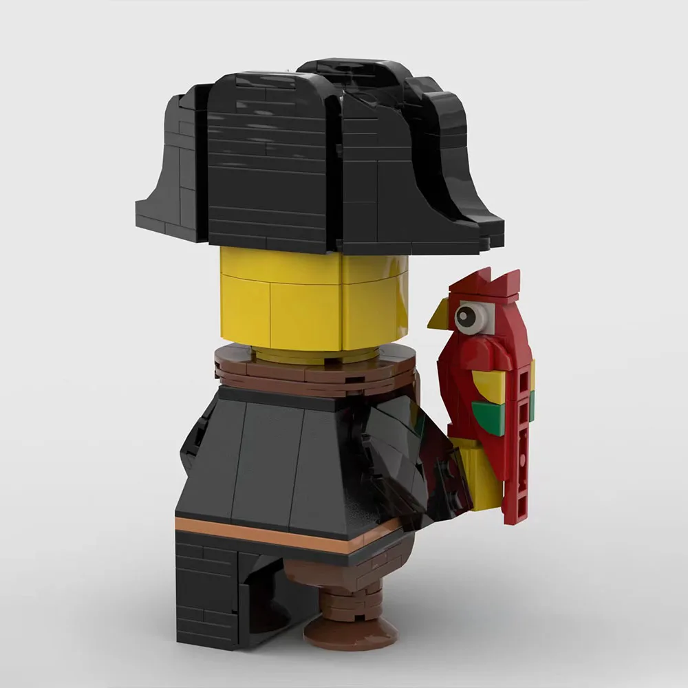 MOC A Piratebaby Tribute Piraten-Modell Bausatz Architektur-Spielzeug Kreative Weihnachts- und Feiertagsgeschenke – Detail 3