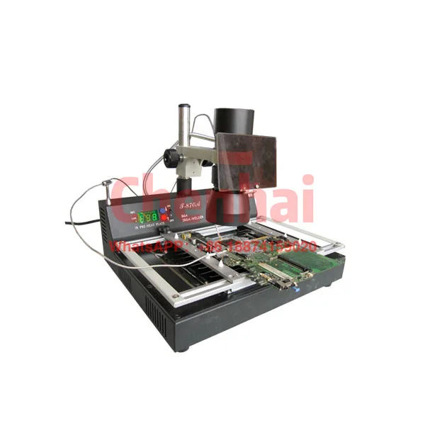 

CH smd infrared bga rework station T-870A for components of pcb mobile phone computer repair desoldering station