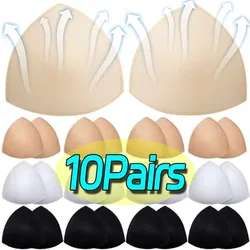 Triangle Sponge Push Up Bra Pads Women Invisible Removeable Insert Swimsuit Bikini Breast Enhancers Chest Cup Pads Accessories