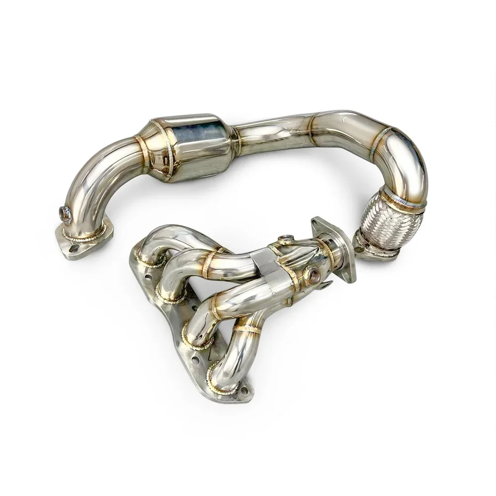High Performance Manifold for Toyota Mr2 Mrs 1.8 2000-2005 Exhaust System Stainless Steel Headers With Catalys！