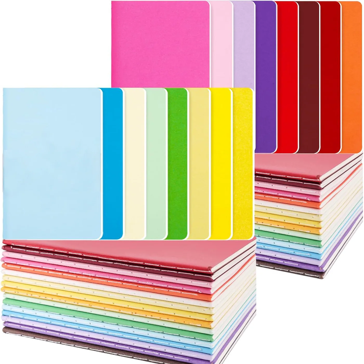 16/32/60 قطعة دفاتر خط أفقي صغير مجلة دفتر المفكرة الهدايا دفاتر الكتابة منصات مكتب اللوازم المدرسية #3