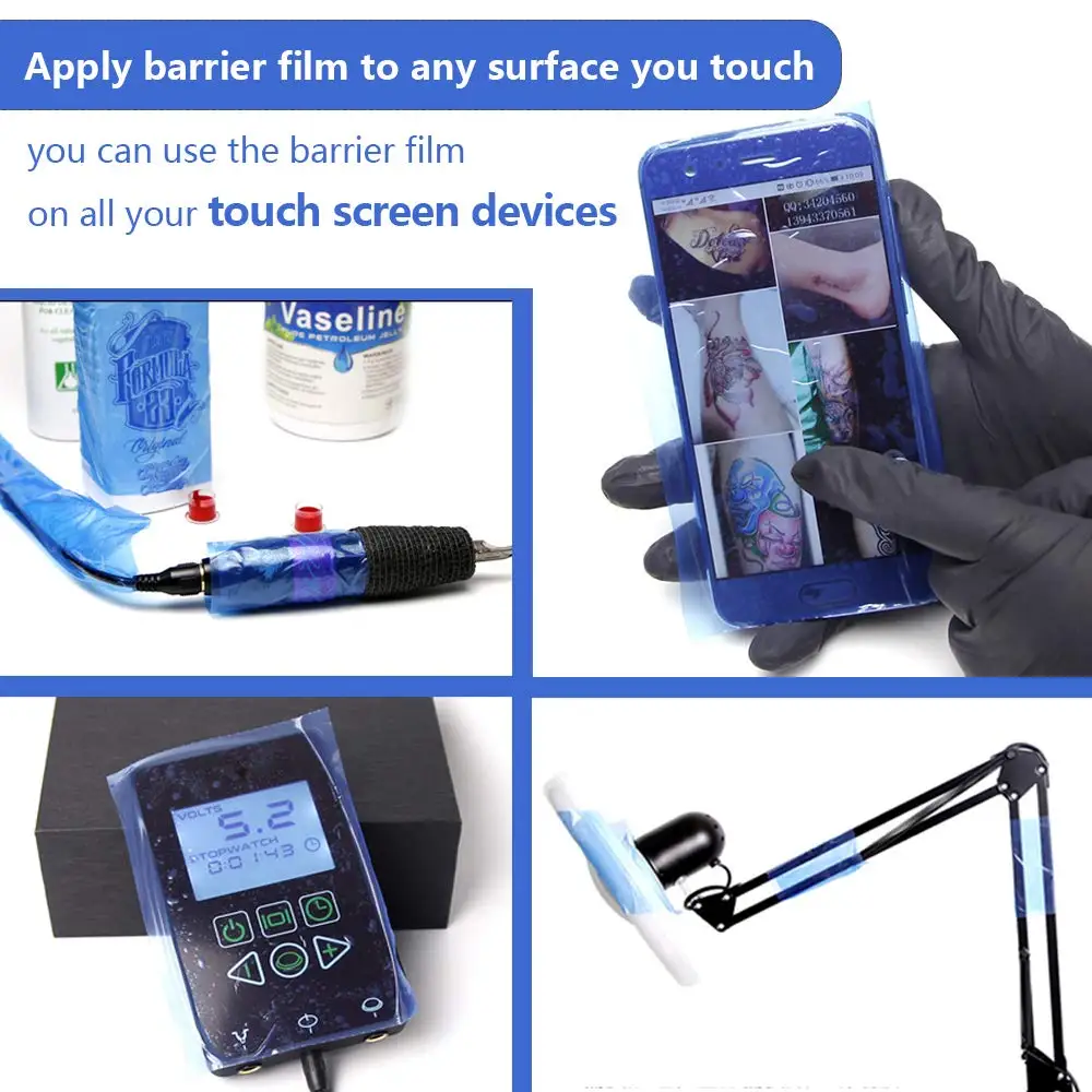 barrier film tape for toilets and bathrooms prevents dirt and stains on door handles and switches without leaving marks