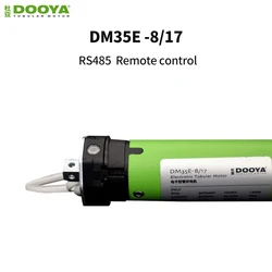 Dooya-オリジナルの管状モーター,220v,50mhz,dm35e,rs485付き,電動ローリングローラーブラインド,スマートホーム用に433MHz