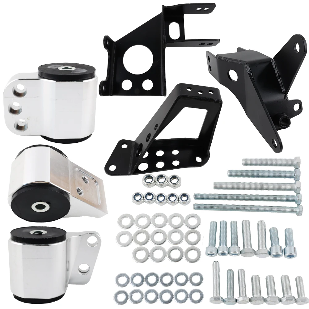 

Dual Height K-Series Engine Motor Mount Kits Bracket For Civic 92-95/ Integra 94-01