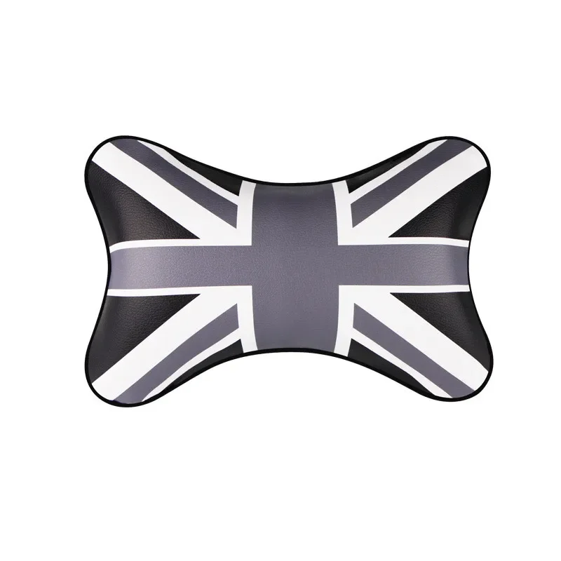 Union Jack Car Neck Pillow UK Flag Car Seats Headrest Cushion Cervical Pillows Neck Support For 2022 Queen\'s 70th Jubilee