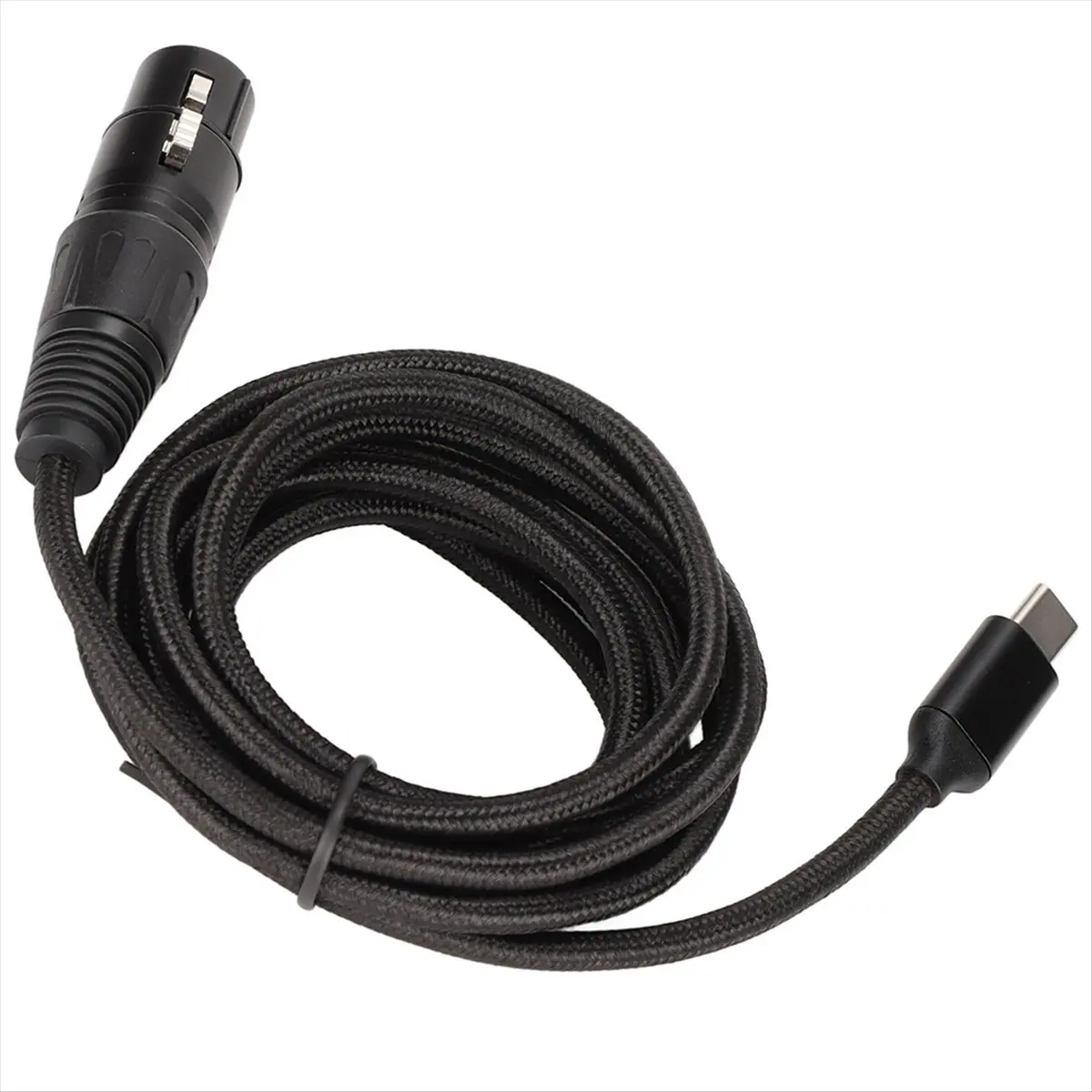 DT35 Mon.Recording Line Type C Microphone Cable USB C to XLR Female Cable Low Noise HIFI Plug and Play USB C Microphone Cable A