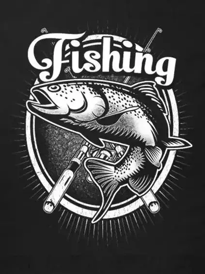 

Novelty Fishing Fisherman Angler Gifts T-Shirt 100% Cotton O-Neck Summer Short Sleeve Casual Mens T-shirt Size S-3XL