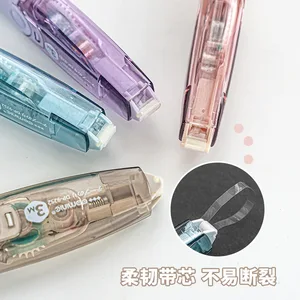 1pc bonito diy dupla face adesivo pontos vara rolo, aplicador adesivo permanente, cola fita dispensador artigos de papelaria suprimentos 10 principais vendas cola bastão kawaii - №6