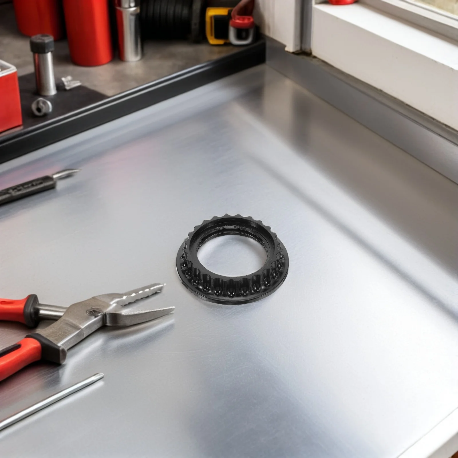 10 قطعة E26 غطاء مصباح طوق خواتم الخيوط مقبس الإضاءة الاحتفاظ خواتم الزجاج الظل تركيبات الأجهزة استبدال أجزاء المصباح #4