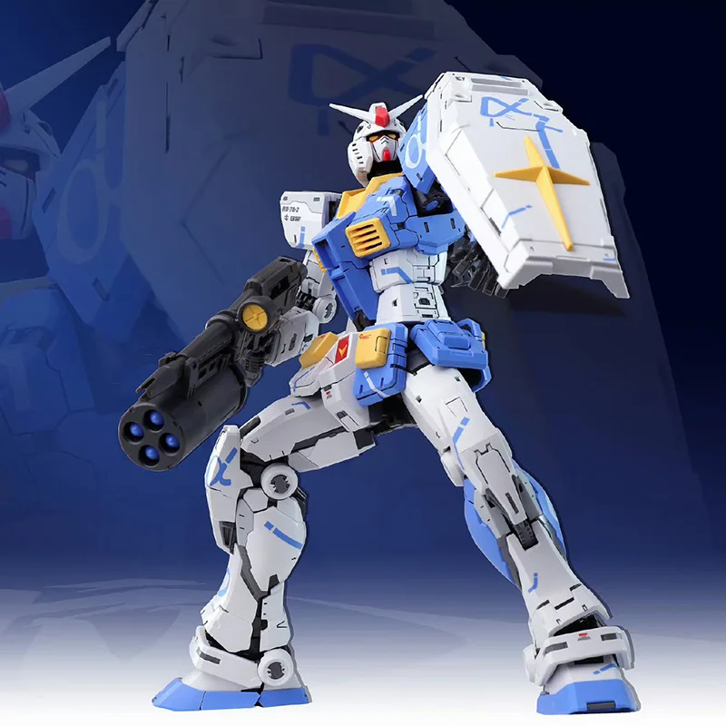 1/100 FAT CAT MODELLO MG RX-78-2 Ver.9 Zulan Colore Originale Mobile Suit Ingrandimento Serie Schema Modello di Montaggio Giocattolo Regalo