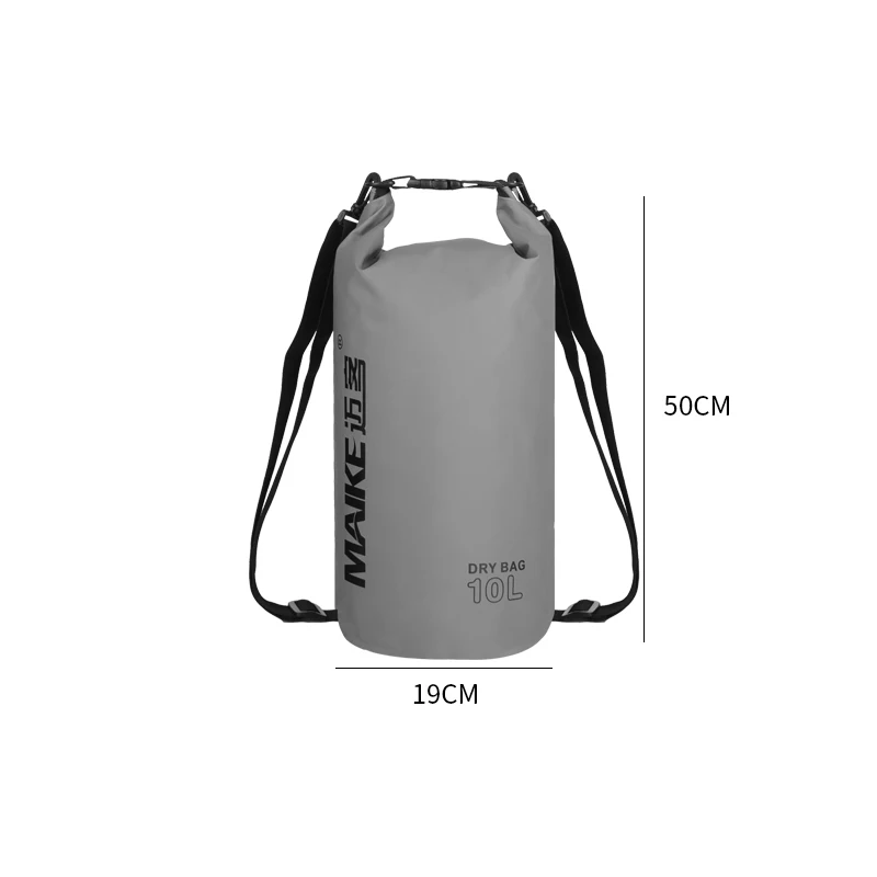Maike Dry Bags Waterdichte tas voor dames Heren 5L/10L/15L Zwemmen Raften Kajakken Riviertrekking Waterdichte droge tas Rugzak