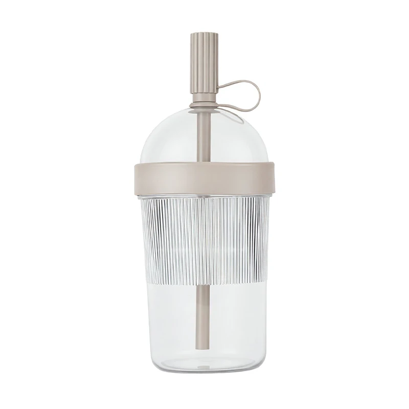 Koffiekopjes met deksels Herbruikbaar 17oz drinkgerei met deksel en rietje Koude drankenbeker voor dames heren reizigers kantoor sportschool reizen