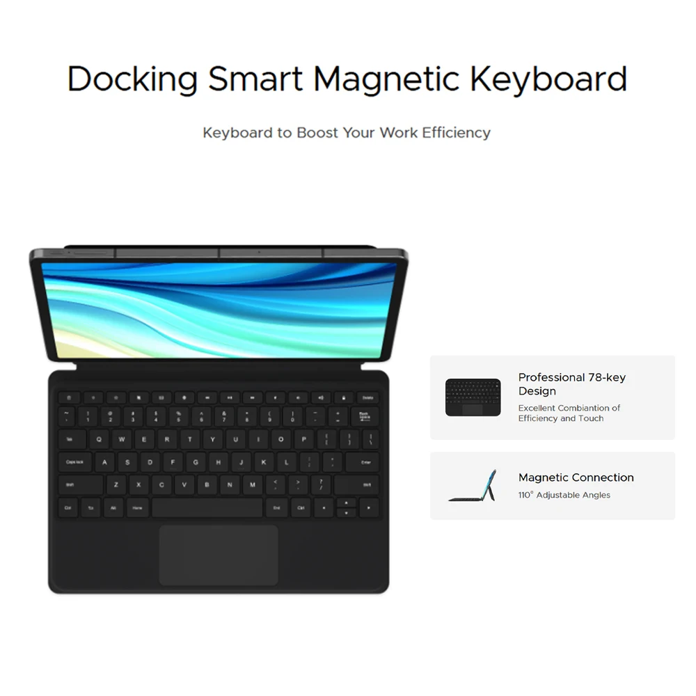 Imagem -04 - Doogee-teclado Magnético Inteligente T30 Max T30 Pro