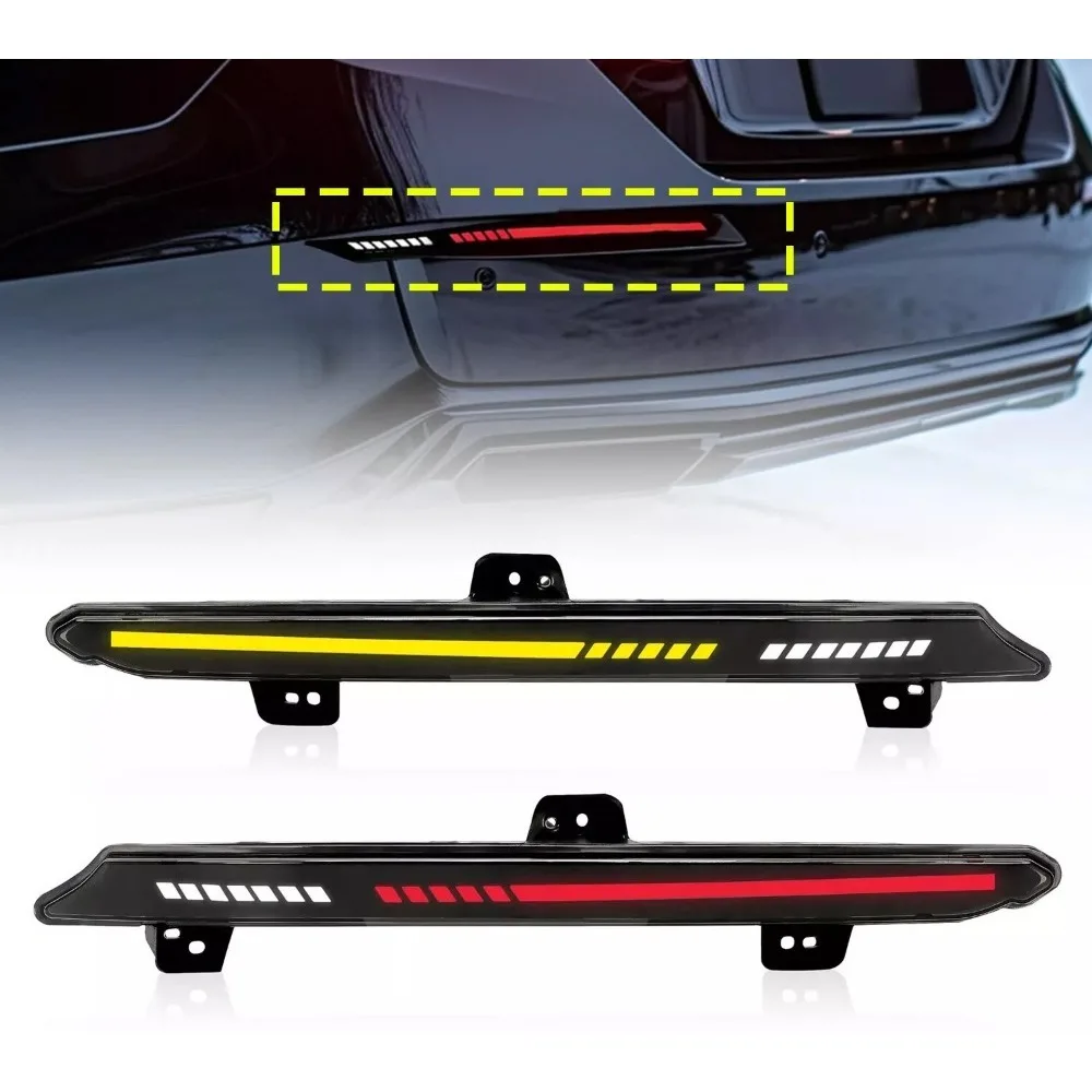 

LED Reflector Tail Light Rear Bumper Light Smoke For Honda Accord 2018-2022 2019