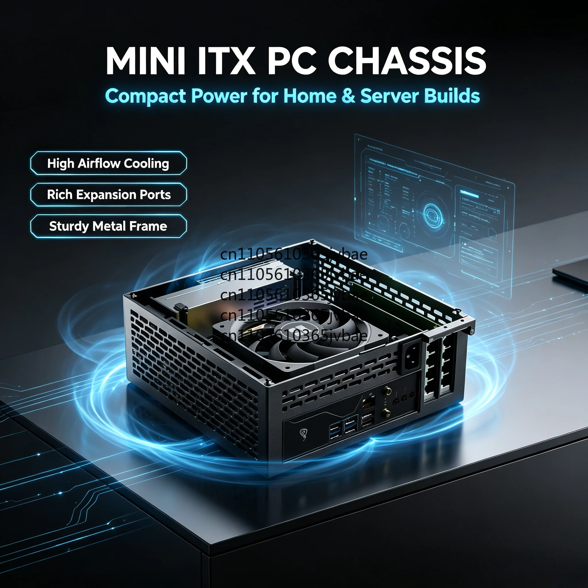 Portable Host Housing Compact 5-liter Small Chassis A24-V5 ITX Desktop