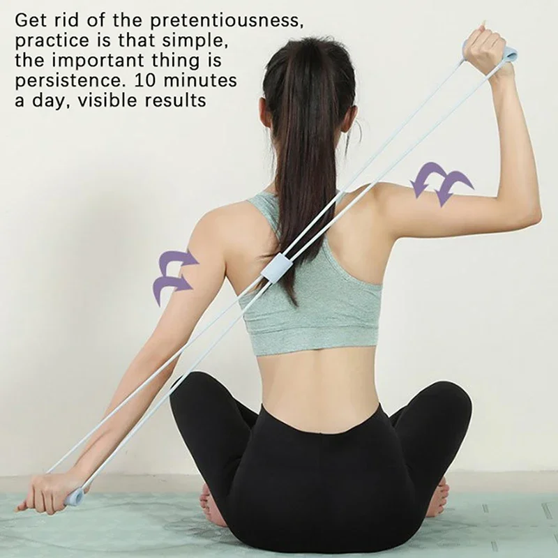 New Resistance Bands Yoga Fitness Accessories Rubber Pull Rope Training And Exercise Gym Equipment Women Neck Exercise Stretch