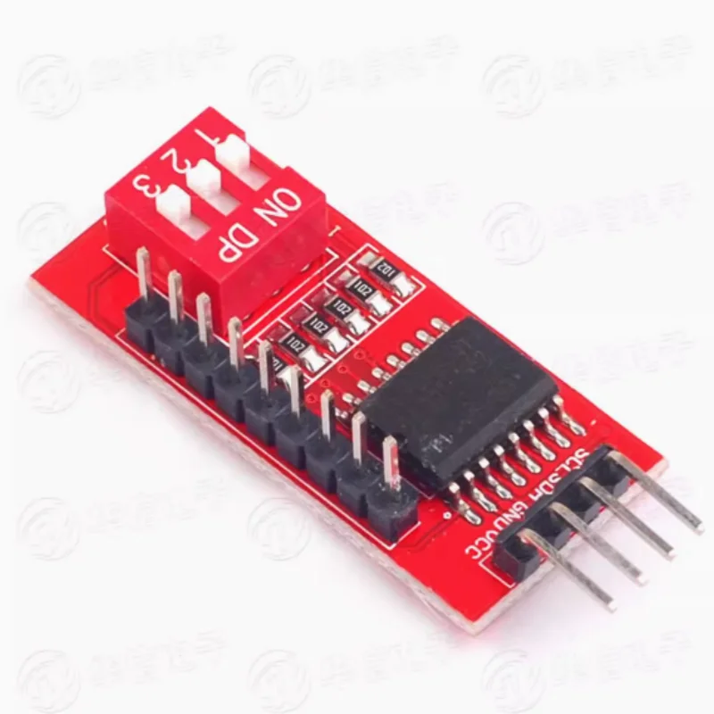 Módulo de expansión PCF8574T, 10 piezas/IO, bloques de construcción electrónicos