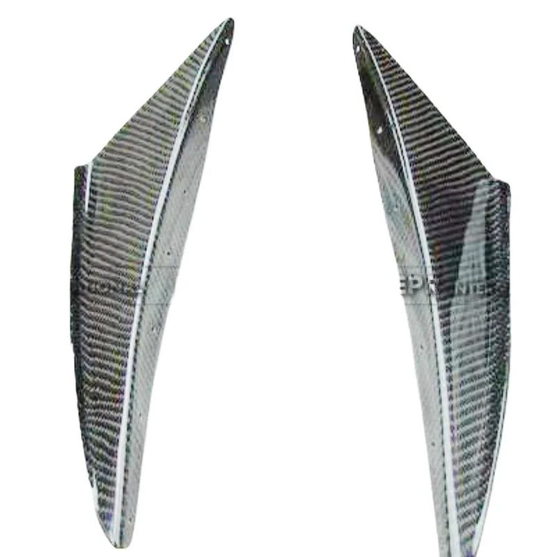 For Mitsubishi Evolution 5/6 modification, front bumper carbon fiber air knife blade spoiler fin, personalized installation