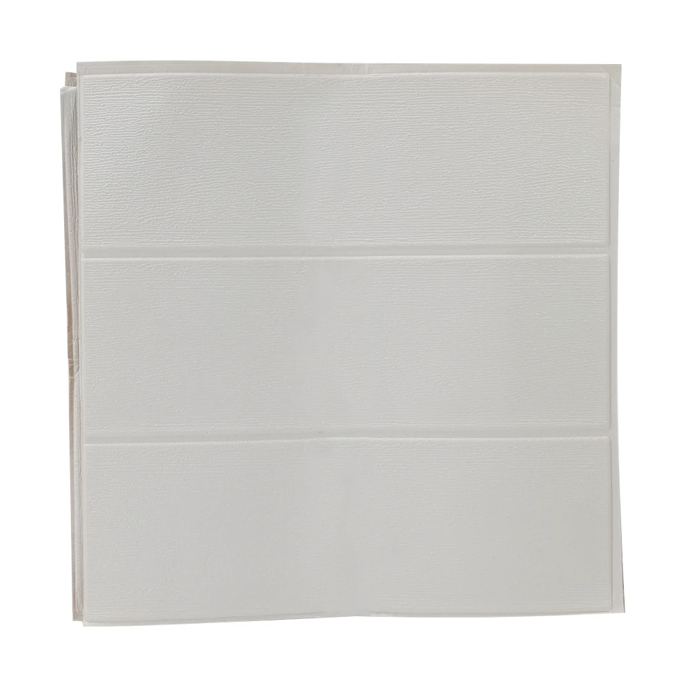 for xpe Foam Based 3D Wall Sticker Set 10 PCS for Tile Stone Brick Wall Surfaces Living Room Bedroom Kitchen Application