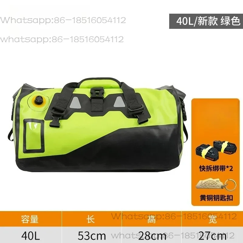 Motorcycle Rear Seat Bag Waterproof Tail  Riding Carrying Rider Motorcycle Travel Equipment Motorcycle Hanging