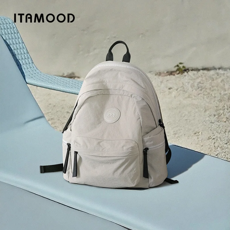 

ITAMOOD Women's Backpack Anti-theft Large Capacity Schoolbag Lightweight Original Designer Brand for Outdoor Hiking Travel Bag