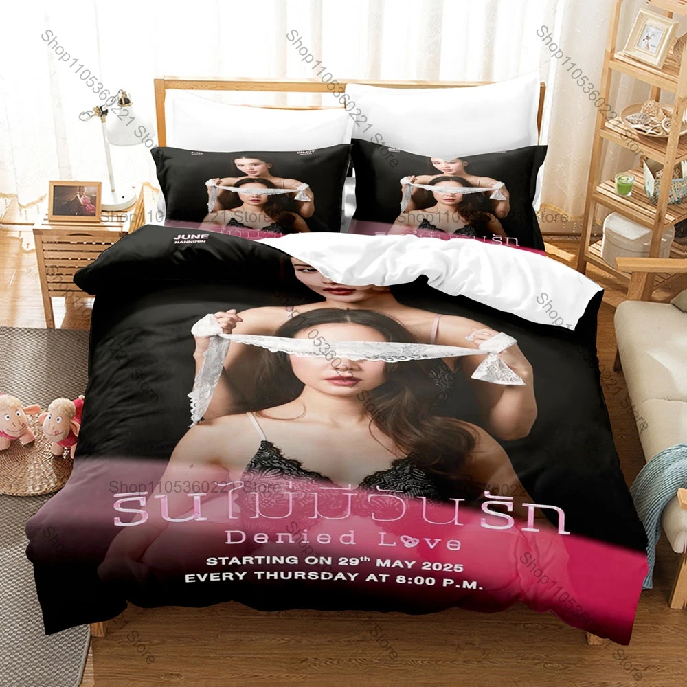Dark Emotional Denied Love EnjoyJune Print Duvet Cover + 2 Pillowcases Soft Microfiber Teen Aesthetic Room Bedding Gothic Couple