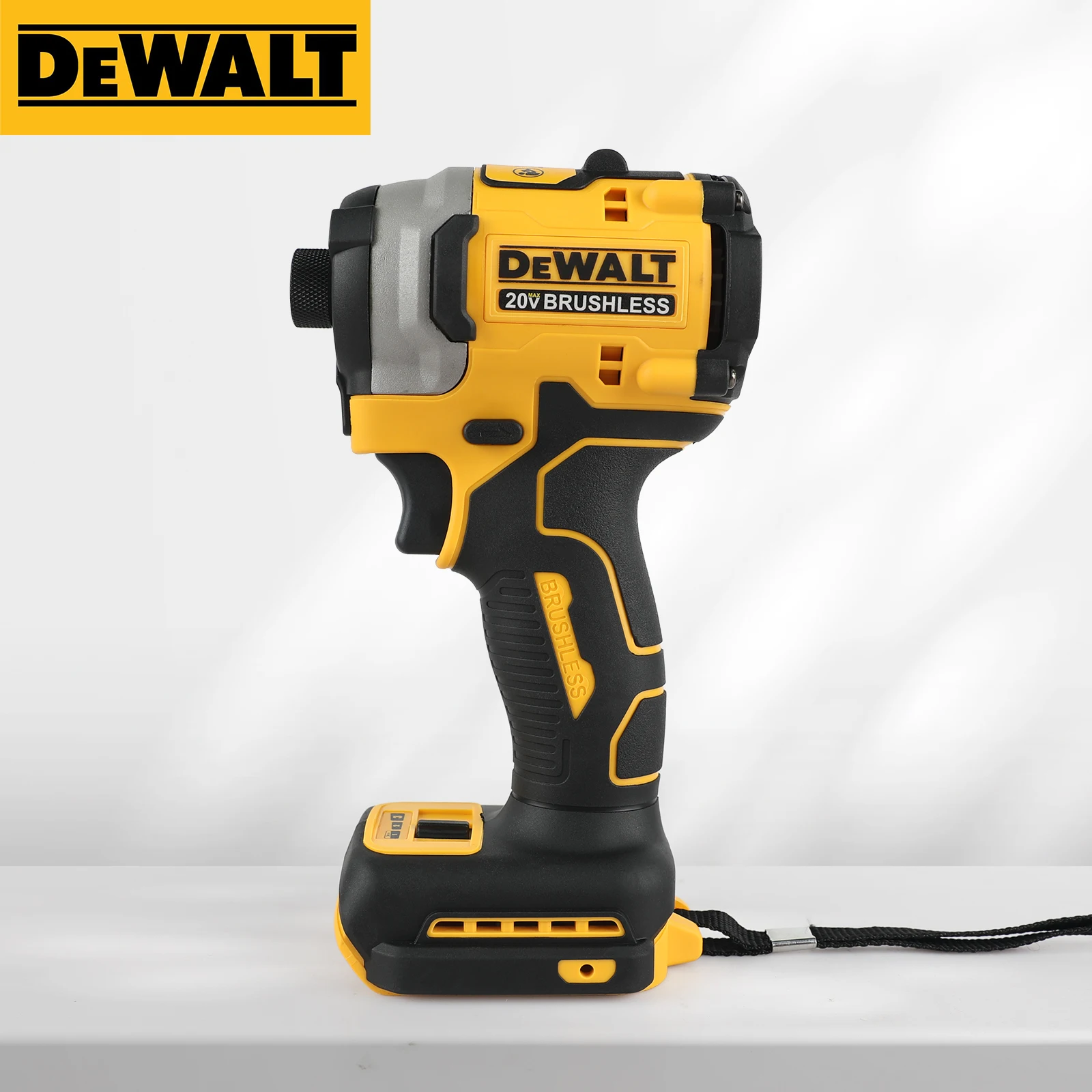 DeWALT DCF850 20V Max Impact Driver,Brushless Motor,Infinitely Variable Speed,Built-in LED Light, Handheld Tool for Construction